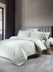 Постельное белье First Choice Jacquard Satin 200х220 Boris Ice