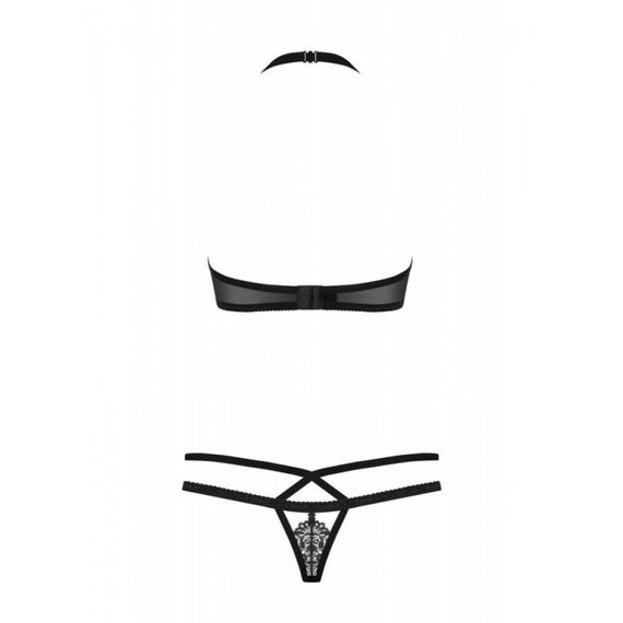 Комплект Obsessive 838-SET - 1 2 pcs set black L/XL | Зображення 3