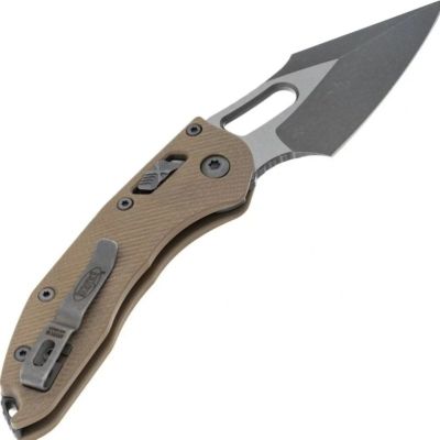Нож Microtech Stitch Ram-Lock, fluted, Apoc, руків&apos;я G10 tan (169RL-10APFLGTTA) | Зображення 4