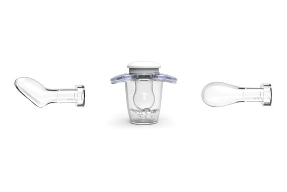 Пустышка ортодонтическая Nuvita Air 6м+ 2 шт. светится в темноте NV7082 (NV7082) | Зображення 2