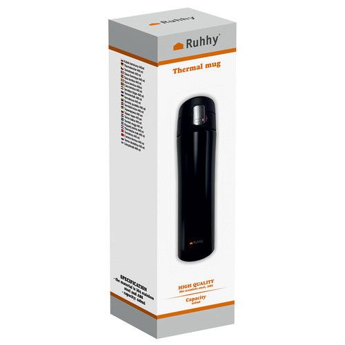 Термокружка RUHHY 440 мл – для кофе, чая и напитков | Зображення 1