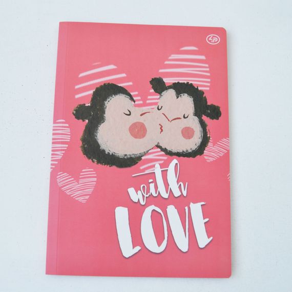 Блокнот 4Profi  "With love", four 40  арк. формат А5 902231