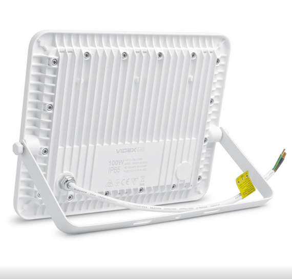 LED Прожектор 100W 5000К 220V білий VL-F2e-1005W Videx | Зображення 2