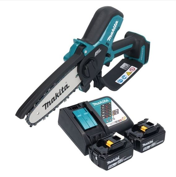 Пила ланцюгова акумуляторна Makita DUC150 BEO3 (15 см, 8 м/с, 320 Вт, BL, LXT, комплект)