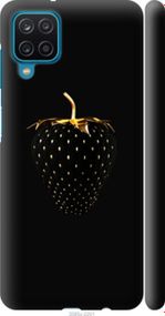 Чохол на Samsung Galaxy A12 A125F Чорна полуниця "3585m-2201-24368"