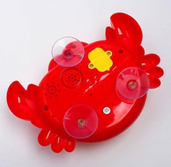 Іграшка для купання Bubble Crab 2028 музичний генератор піни краб | Зображення 6