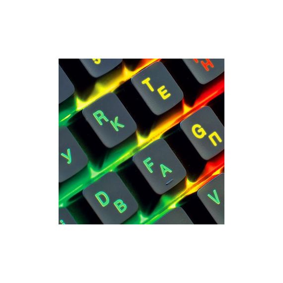 Клавіатура REAL-EL 7090 Comfort Backlit, black | Зображення 2