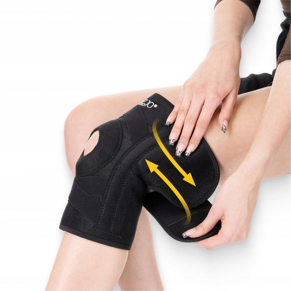 Фіксатор (бандаж) для коліна 4FIZJO універсальний, подовжений 1 шт 4FJ0634 (P-5905973400497) | Зображення 7