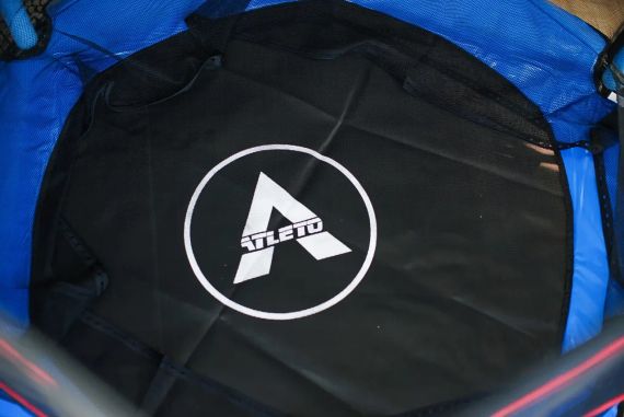Батут дитячий Atleto 152 см із захисною сіткою для дому та дачі синій 21000101 | Зображення 4