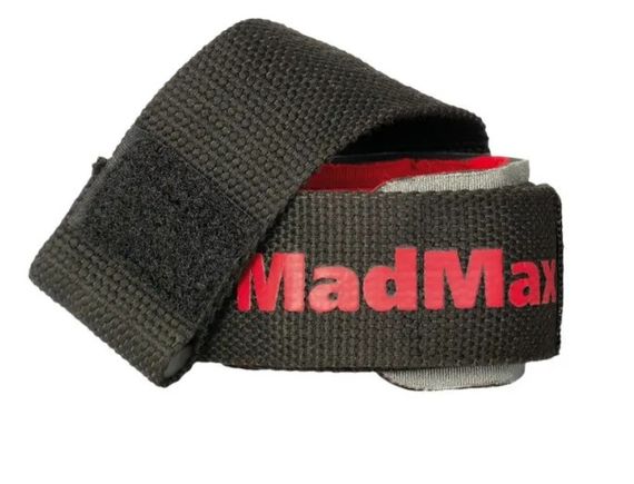 Лямки для тяги MadMax MFA-332 PWR Straps+ Black/Grey/Red (MFA-332-U)