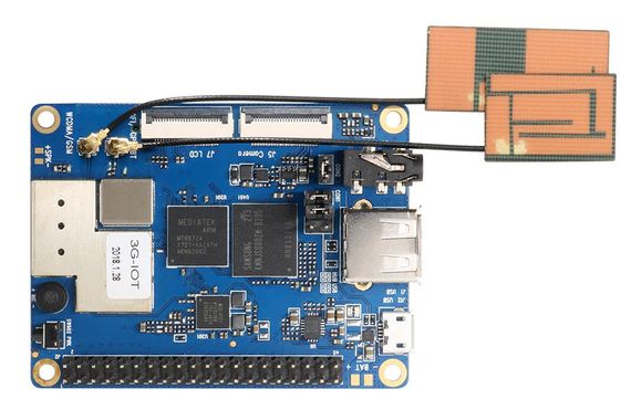 Одноплатний комп'ютер Orange Pi 3G-IOT-B 512Mb
