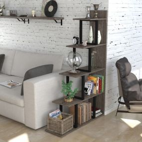 Стеллаж приставной Loft Design L-160 L-160 Дуб Палена