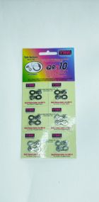 Замок ланцюга для велосипеда YBN "10S Chromium Carbide 0299