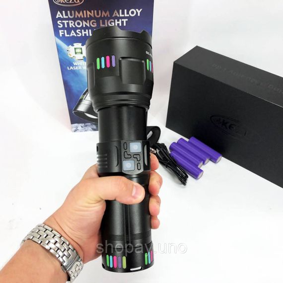 Ліхтар NIGHT VISION FLUORESCENCE G01-PM60-TG, Потужний кишеньковий ліхтарик, Сильний ліхтарик | Зображення 2