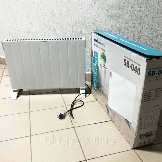 Обігрівач для офісу SeaBreeze, Компактний обігрівач конвектор, Конвектор 2кв для гаража PF-90 | Зображення 7