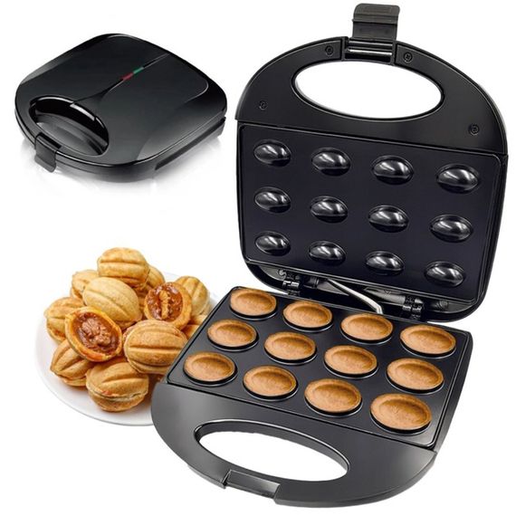 Функціональна вафельниця RAF R.246 750 Вт, Електронна вафельниця, Електровафельниця для тонких вафель IR-84 | Зображення 1