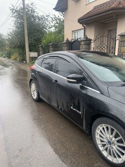 Ветровики HB/Sedan (4 шт, Sunplex Sport) для Ford Focus III 2011-2017 гг | Зображення 1