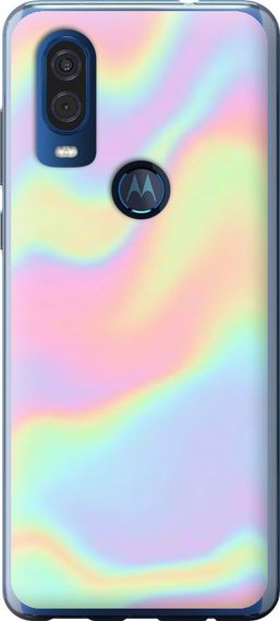 Чехол на Motorola One Vision пастель "3855u-1782-17620"