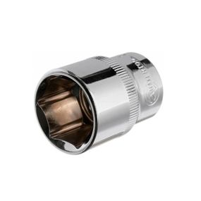 Головка шестигранна 1/2", 22 ммx38 мм Cr-V INTERTOOL ET-00221