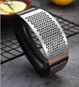 Чесночница Пресс для чеснока из нержавеющей стали Garlic Press