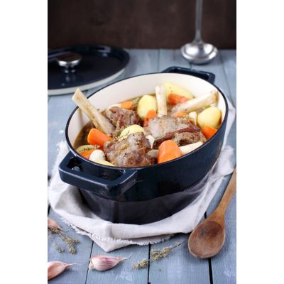 Каструля Pyrex Slow Cook Grey Овальна 5.8л (SC4AC33/6641) | Зображення 3