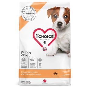 Корм 1st Choice Puppy Toy and Small Breeds сухий з куркою для цуценят та юніорів малих порід 350 гр
