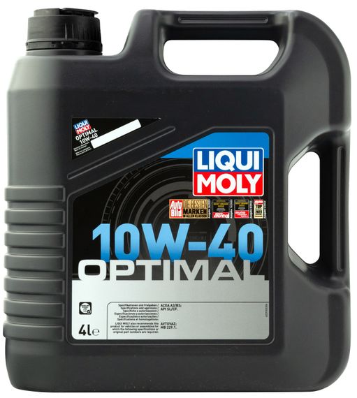 Моторна олива Liqui Moly Optimal Synth 10W-40 4л.