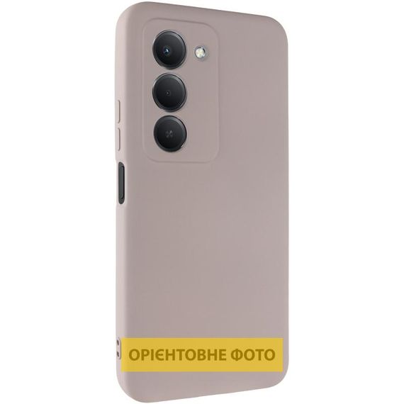 Чохол TPU GETMAN Liquid Silk Full Camera для Xiaomi Redmi 15 4G (Global) / 5G Сірий / Lavender