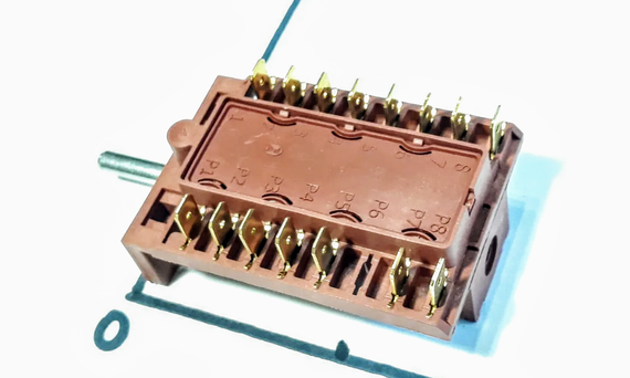 Переключатель пятипозиционный АС 861 А "Argenson"(Турция) | Зображення 1