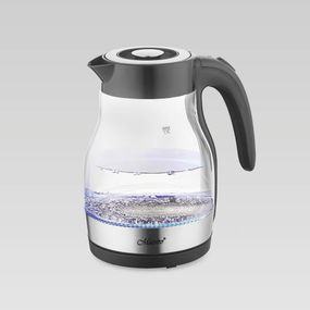 Електрочайник скляний Maestro MR-061-BLACK, 1.7 л, 2000 Вт, з підсвіткою