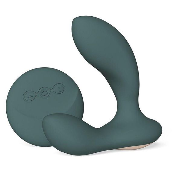 Масажер простати LELO Hugo 2 Remote Green, 2 мотори, дуже потужний, пульт ДК sexstyle