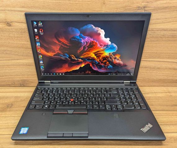 Мобильная рабочая станция Lenovo ThinkPad P50 / 15.6" (1920x1080) IPS / Intel Core i7-6820HQ (4 (8) ядра по 2.7 - 3.6 GHz) / 16 GB DDR4 / 480 GB SSD / nVidia Quadro M1000M, 4 GB GDDR5, 128-bit / Fingerprint / Windows 10 б/у + Подарок Беспроводная мышь | Зображення 1