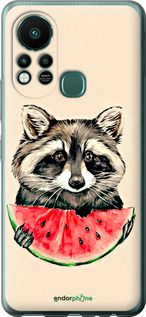 Чохол на Infinix Hot 11S Єнотик з кавуном "4605u-2757-2448"