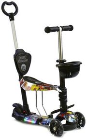 Уцінка. Дитячий самокат 5 в 1 "Best Scooter" - Немає фіксатора для керма та не вистачає ручки з палкою