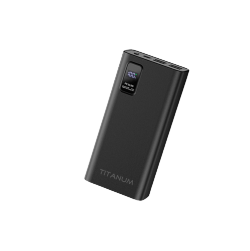 Павербанк 30000mAh Titanum TPB-728S-B 22,5W QC+PD чорний | Зображення 3
