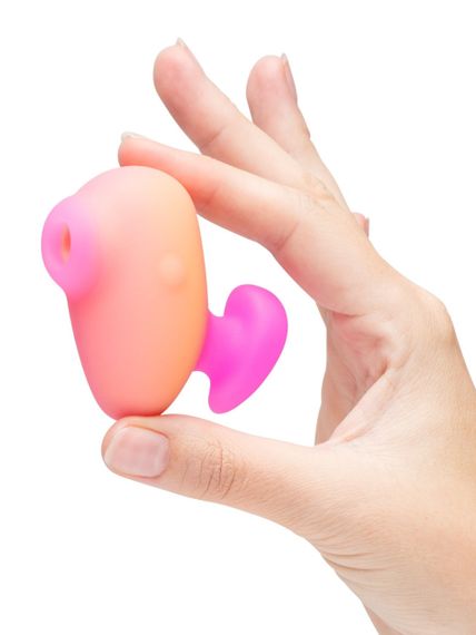 Вібратор з вакуумно-пульсуючою стимуляцією ROMP Kiss помаранчевий sexstyle | Зображення 2