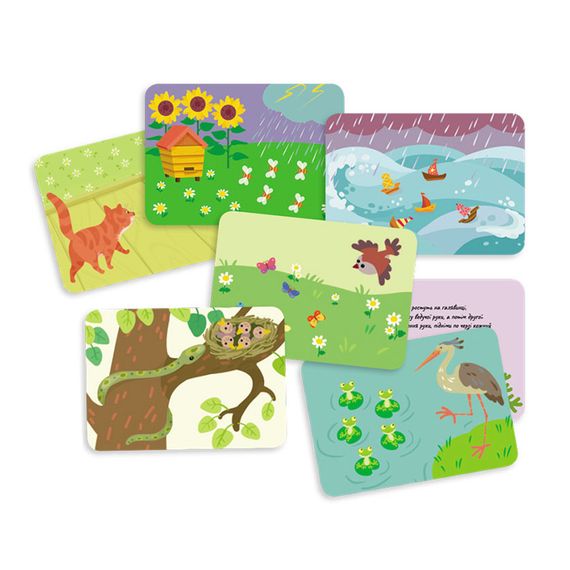 Развивающие карточки Быстрые пальчики "Развитие речи" 901572 | Зображення 1