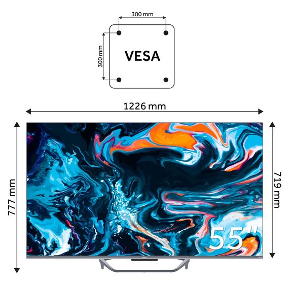 Телевизор Haier H55Q800UX | Зображення 2