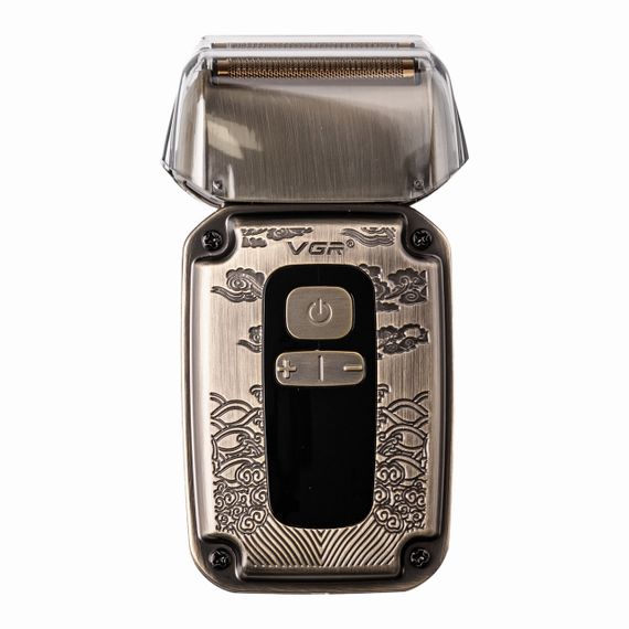 Електробритва-шейвер VGR V-337 акумуляторна з двома бритвеними головками | Зображення 1