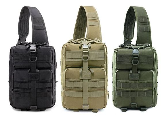 Сумка тактична через плече Smartex 3P Tactical 15 ST-089 army green | Зображення 1