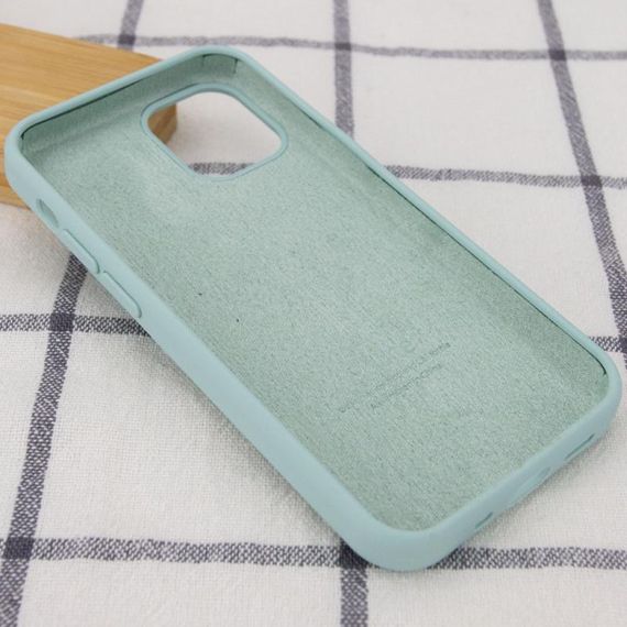 Чохол Silicone Case Full Protective (AA) для Apple iPhone 14 (6.1") Бірюзовий / Turquoise | Зображення 2