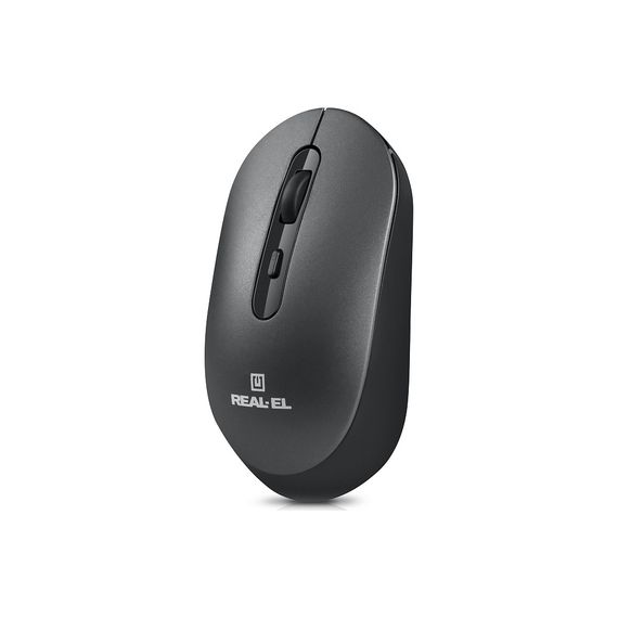 Мишка REAL-EL RM-470W Wireless/Bluetooth Dark Gray (EL123200049) | Зображення 2