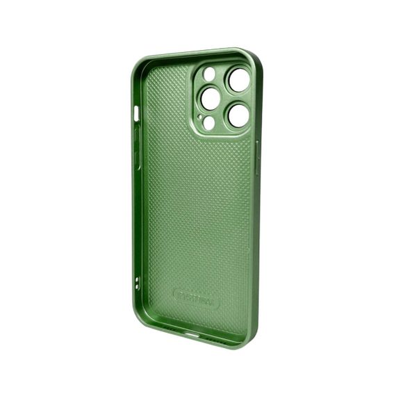 Чохол для смартфона AG Glass Matt Frame Color Logo for Apple iPhone 14 Pro Max Light Green | Зображення 1