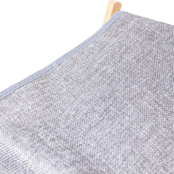Корзина для белья на подставке 52×30×60 (см) мягкая Серый HP-41-17 | Зображення 7