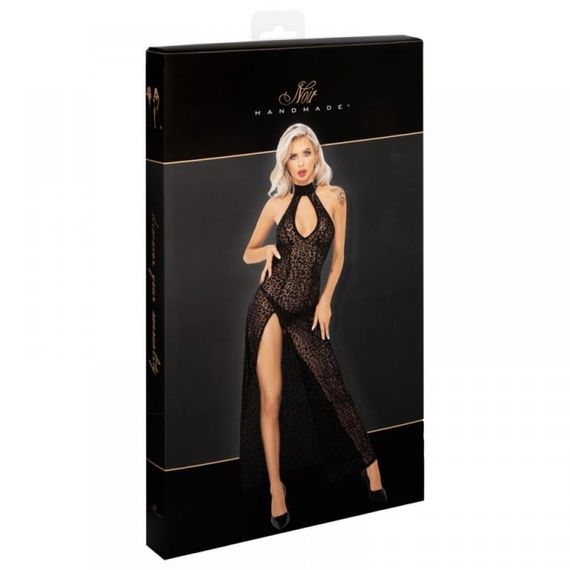 Сексуальна довга леопардова сукня Noir Handmade F288 Noir Dress long - black - S sexstyle | Зображення 4