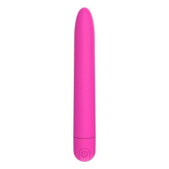 Вибропуля Ultra Power Bullet USB Matte Pink 10 режимов вибрации Sex Aura