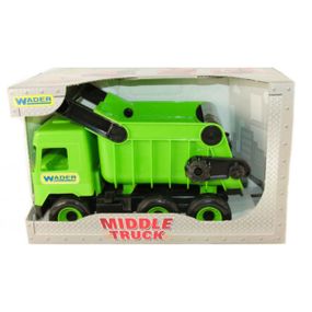 Машинка ігрова Tigres Middle truck Сміттєвоз 39482 44 см зелений