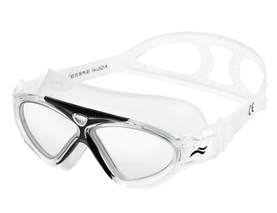 Окуляри для плавання Aqua Speed ZEFIR 6529 чорний, прозорий OSFM 5908217665294