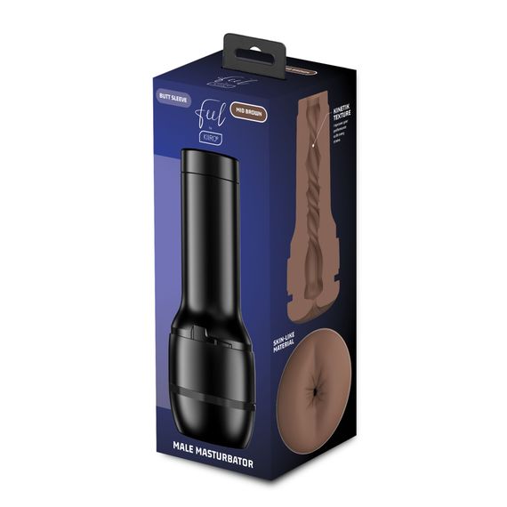 Мастурбатор-попа Kiiroo Feel Stroker Butt Mid Brown для секс-машини Kiiroo Keon | Зображення 5