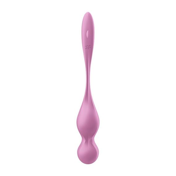 Вагінальні кульки з вібрацією Satisfyer Love Birds 1 pink, рожеві | Зображення 1